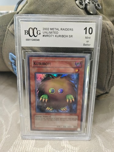 Yu-Gi-Oh! 2002 Metal Raiders KURIBOH MRD-071 PSA 10 Mint Super Rare!