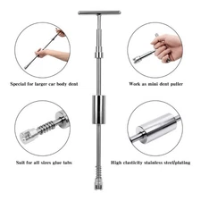 T Bar WHDZ Auto Hail Tool – Car Body Dent Repair Slide Hammer Puller Kit