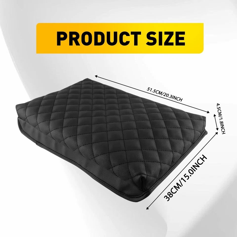 Cubierta protectora reposabrazos consola central 1x ajuste asiento Ford F-150 2011-2014 Foto 3 de 4