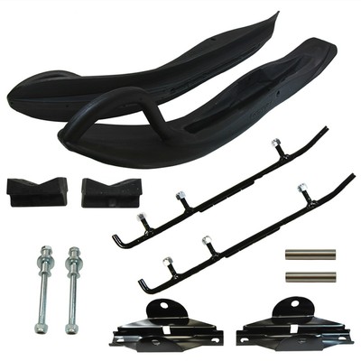Exo-S Touring Skis Mount Kit & 4'' Carbides for Arctic Cat fits Some 2016-2017