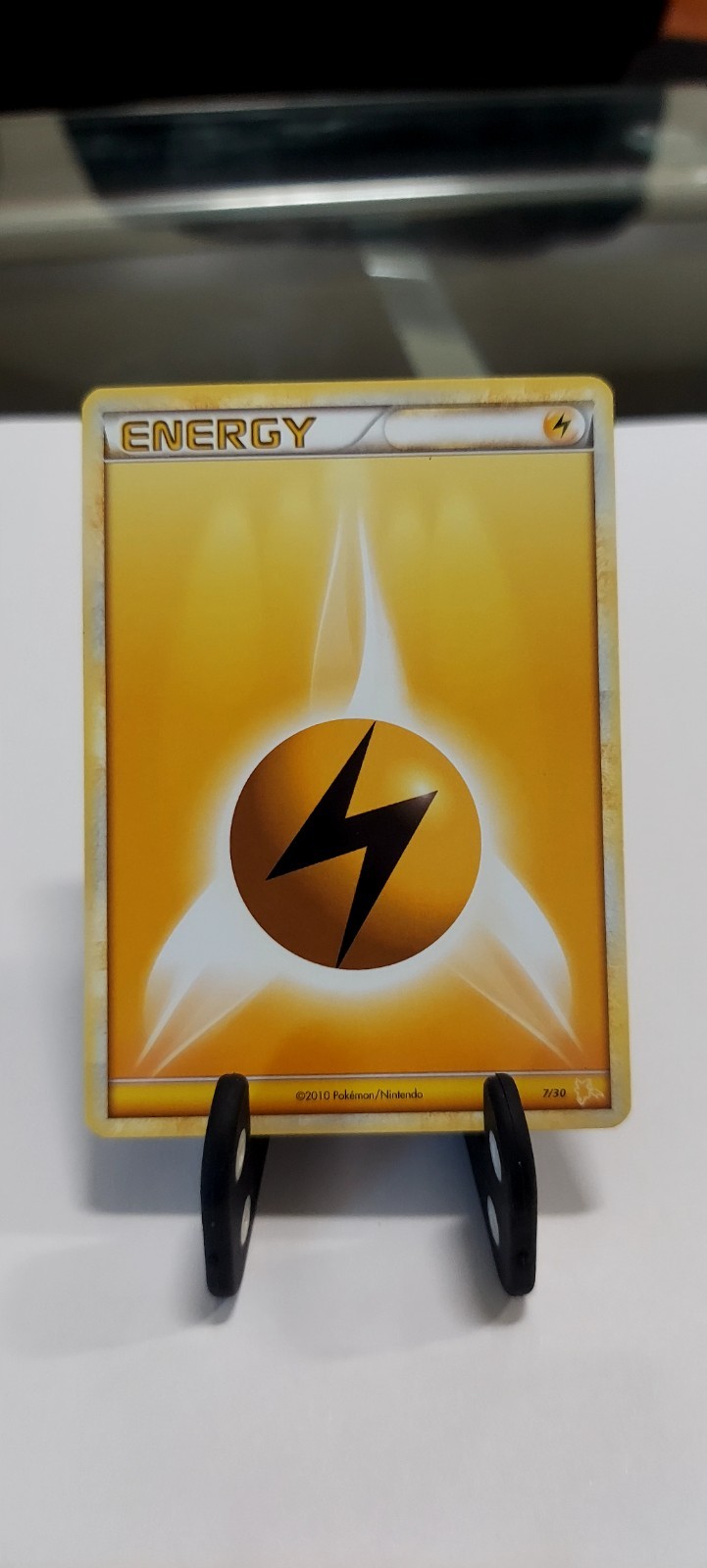 Pokémon-Lightning Energy- 7/30-HGSS Trainer Kit Gyarados & Raichu-Common- MP