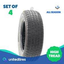 Set Of 4 Used 24570r17 Cooper Discoverer Htp Ii 110t - 932 Set Of 4 Used 24570r17 Cooper Discoverer Htp Ii 110t - 932