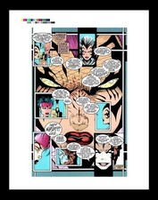 Liam Sharp X-Men Unlimited #5 Rare Production Art Pg 18