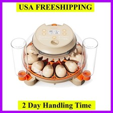 Incubators for Hatching Eggs,12 Egg Incubator with Automatic Egg Turning and ...