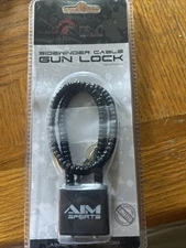 New Aim Sports Sidewinder Gun Lock Cable 15" DOJ Approved 