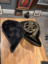 Jean Baptiste FH SING French Horn Brass Instrument w/ Case Parts Repair