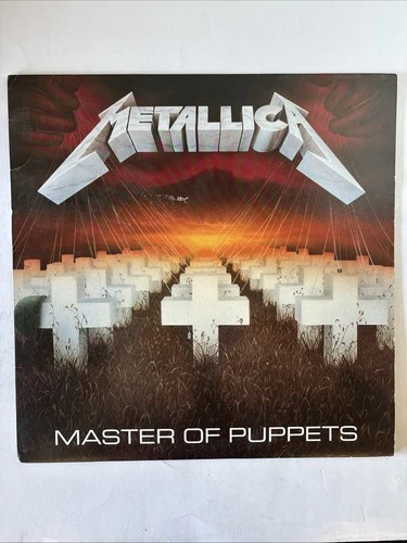 MetallicA "Master Of Puppets" LP 180gm Vinyl Record (BLCKND005R-1 )