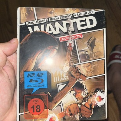 Wanted - Reel Heroes Limited Edition Steelbook Blu Ray/ selten! Usk18/ 2008