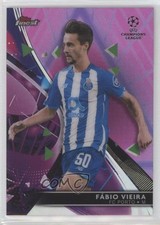 2021 Finest UCL Purple/Pink Vapor Wave Refractor 26/125 Fabio Vieira Fábio 0i1b