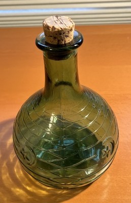 Vintage Mastercraft Pipes Hookah Bottle Moon & Stars 1950s Italy