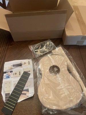 Ukulele Kits 2 Soprano Build Your Own Boxed New Put Together Decorate Play