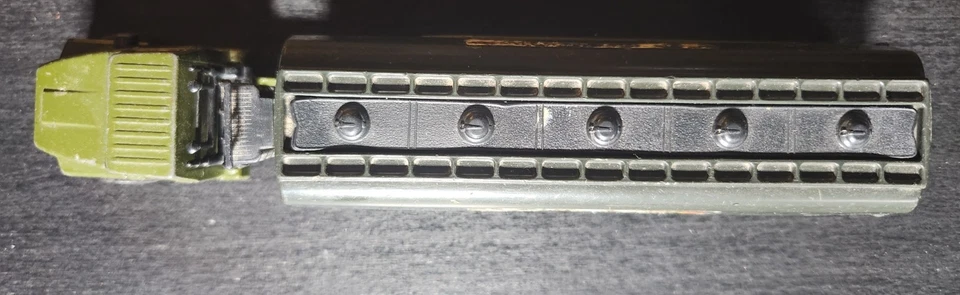 MATCHBOX SUPER KINGS K115 K16 COMBUSTIBLE EJÉRCITO FORD LTS TRACTOR Y CISTERNA ARTICULADA Foto 2 de 4