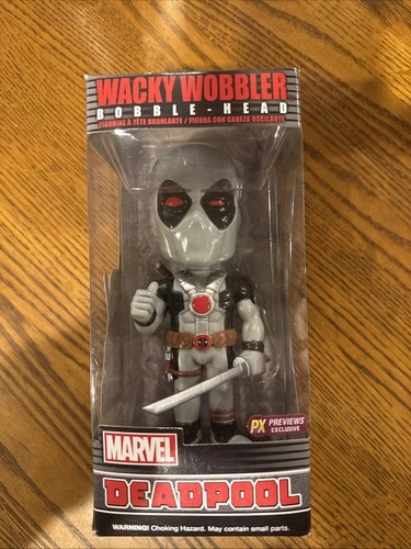 Funko Wacky Wobbler Deadpool PX Previews Exclusive Marvel Bobble-Head Vinyl