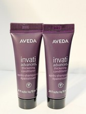 2 X Aveda Invati Advanced Thickening Conditioner - 0.34oz/10ml Travel Size