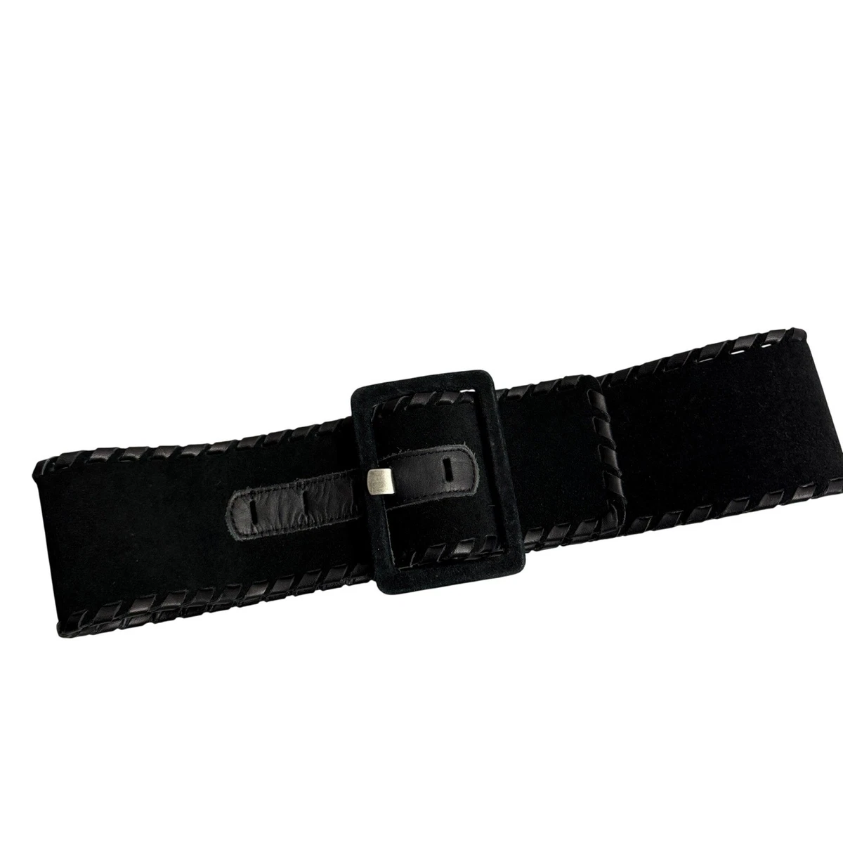 Black Suede Wide Belts for Women for sale | eBay display picture 1