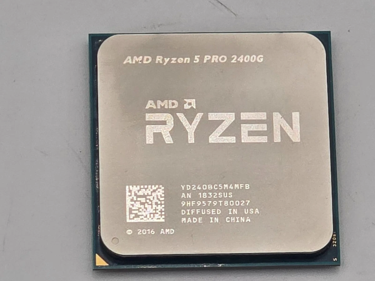 AMD Computer AMD Ryzen 5 2400G Processor Model Processors for sale