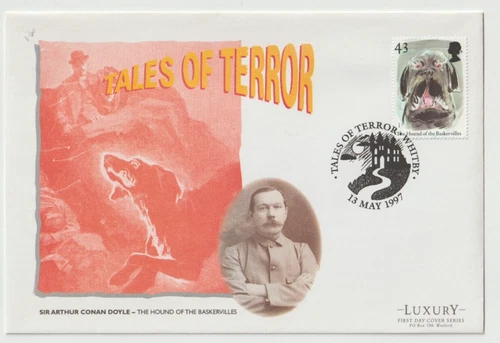 13/5/1997 UK GB FDC - Tales of Terror - Conan Doyle - Hound of the Baskervilles