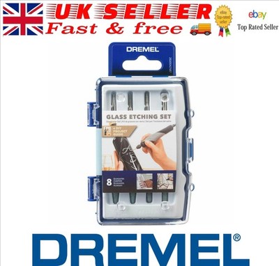 Dremel 682 8 Stück Glas Radierung Set