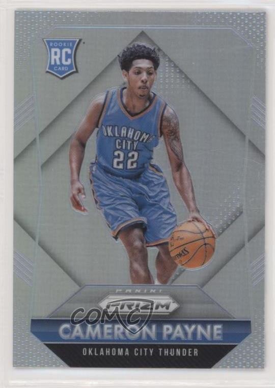 2015-16 Panini Prizm Rookies Silver Prizm Cameron Payne #312 7n6