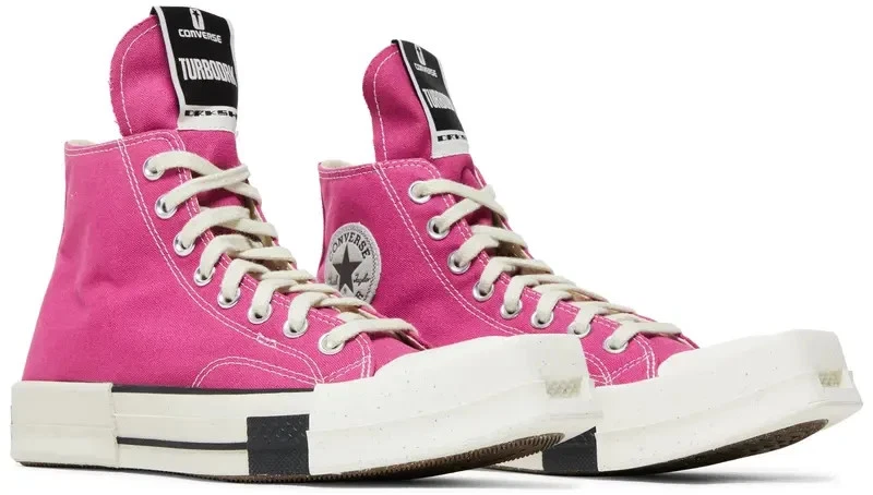 Rick Owens x Converse TURBODRK Chuck 70 Laceless Cactus Flower for