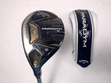 Callaway Paradym X 5 Hybrid 24 Aldila Ascent 50g Senior Graphite Mens LH HC