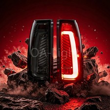 For 1988-1999 Chevy Gmc Ck Silverado Tahoe Led Tail Lights Wstarting Animated