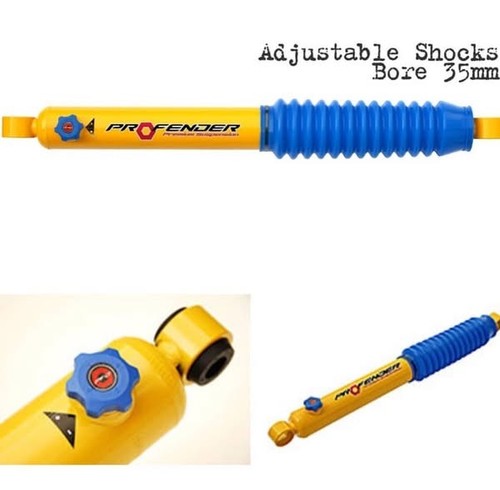 Profender 4 Step Adjustable Shock Absorber (Rear*2) For Toyota Fortuner ...