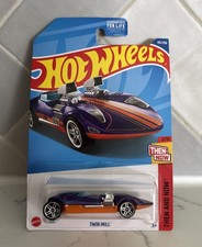 2022 Hot Wheels Twin Mill #191/250 Then and Now #2/10 Purple/Orange