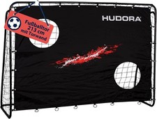 Hudora Fußballtor Trainer Outdoor Torwand Robust Wetterfest Training Standard
