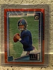 2025 Panini Donruss Rated Rookie Jaxson Dart #400 Optic Preview Red Wave Prizm