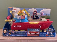 PAW Patrol Sea Patrol: Sea Patroller Transforming Vehicle w/ Lights  Sounds