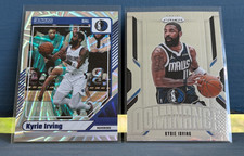 Kyrie Irving 2024-25 Donruss card #109 blue wedges numbered 30/75 plus a bonus