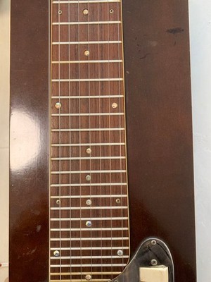 TEISCO G-DH 8 String Electric Pedal Steel Guitar Vintage with Case