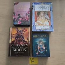 Tarot Oracle Lot The Goddess Tarot Goddesses Sirens Divine Feminine Card Decks