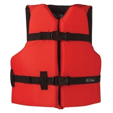 Absolute Outdoor 103000-100-002-12 Onyx Nylon General Purpose Life Jacket -