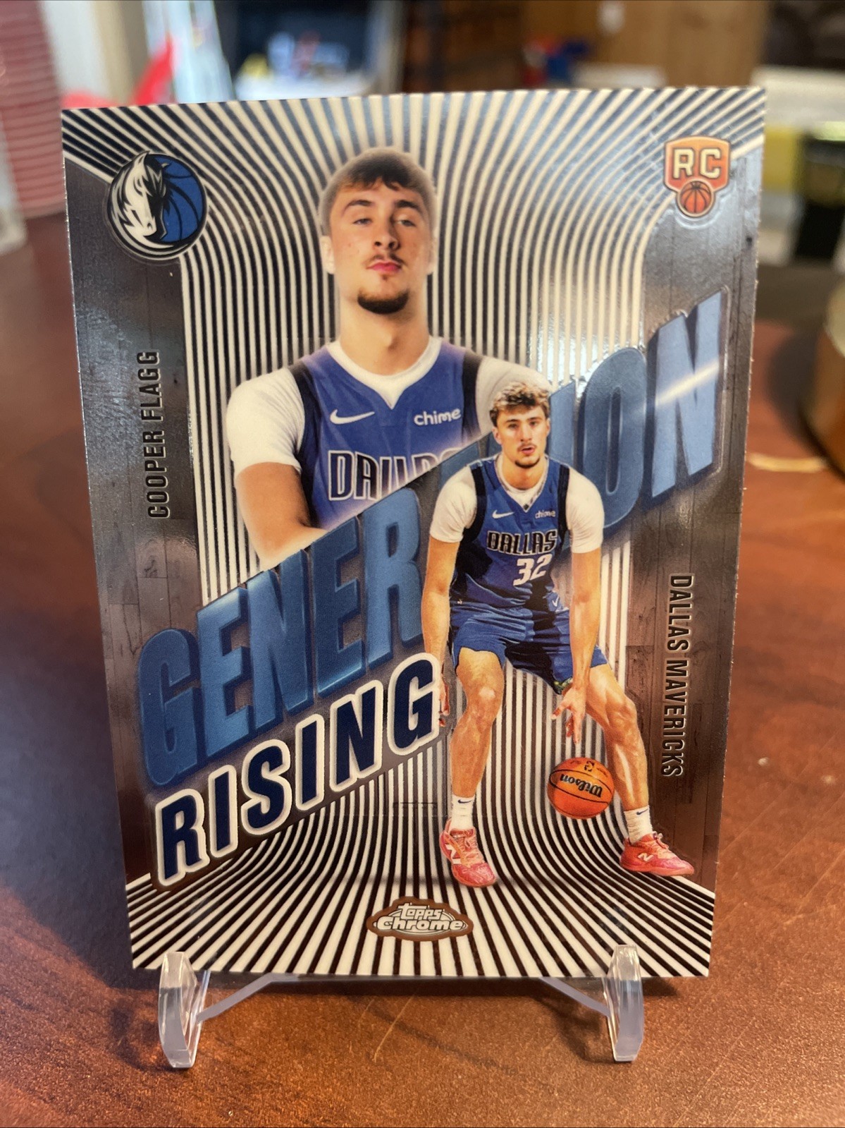 2025-26 Topps Chrome - Generation Rising Cooper Flagg #GR-1 (RC)