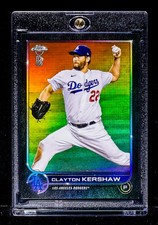 Clayton Kershaw Signs Exclusive Autograph Deal with Topps 12