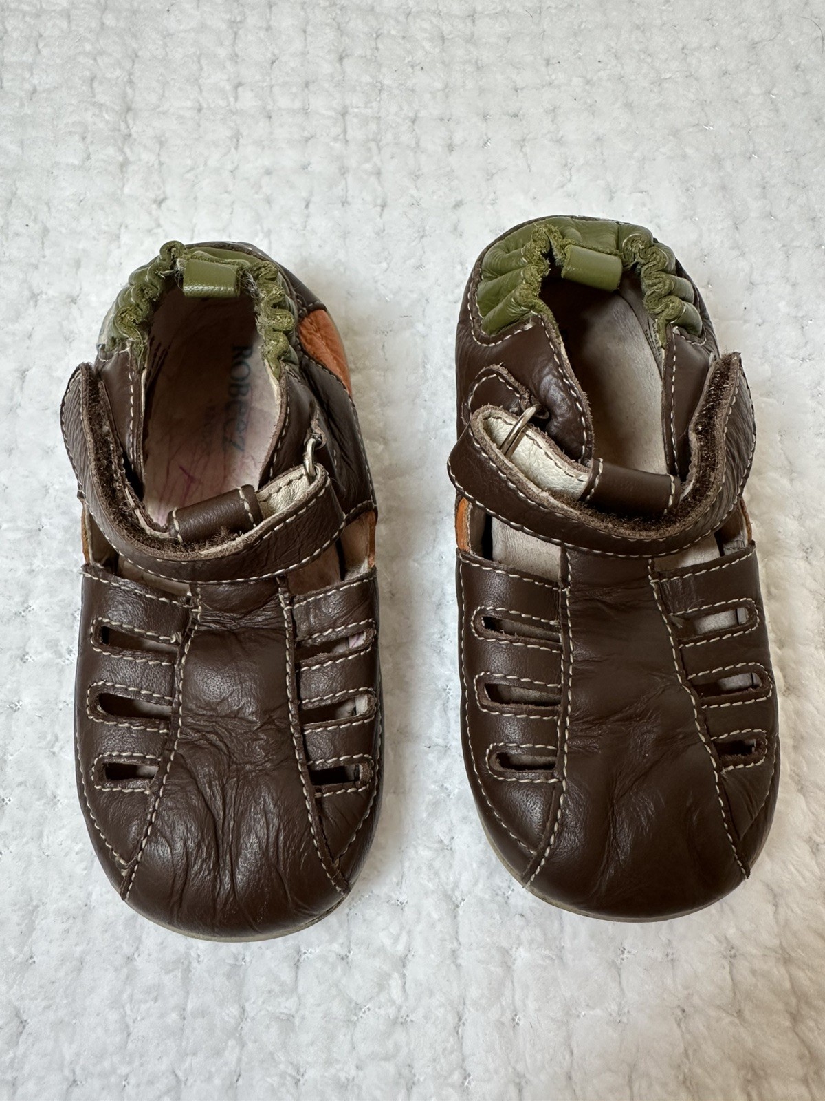 Size 16-20 Months Brown, Green, Orange