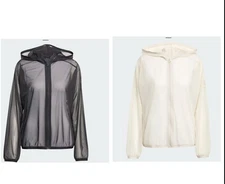 Adidas Soft Lux Mesh Full-Zip HoodieSize M