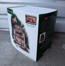 VINTAGE NOS Dept 56 Christmas in the City 2004 Coca-Cola Soda Fountain #56.59221