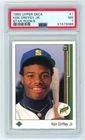 1989 UD Upper Deck Ken Griffey Jr Star Rookie PSA 7 NM Baseball Card #1 HOF