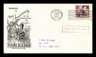 US COVER FIRST DAY OF ISSUE 100TH ANNIVERSARY PANAMA RAILROAD 3C CANAL ZONE
