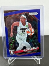 2025 Panini Prizm WNBA - Allisha Gray #16 Blue Velocity Prizm