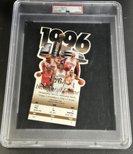 Allen Iverson Ray Allen HOF NBA Debut 1996 76ers Full Ticket PSA 7 NM