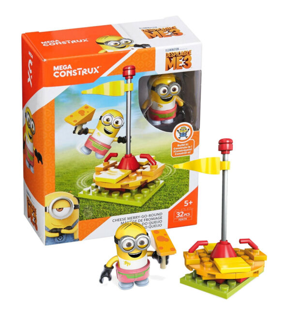 Mega Construx Despicable Me 3 Cheese Merry Go Round for sale online