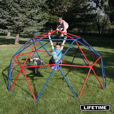 geometric climbing frame