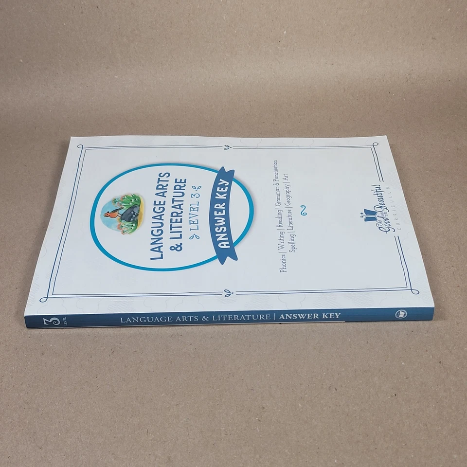 The Good and the Beautiful Language Arts & Literature Level 3 Answer Key - Image 4 of 4