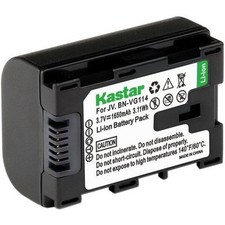 1x Kastar Battery for JVC BN-VG114 Everio GZ-HD500 GZ-HD520 GZ-HD620 GZ-HM30