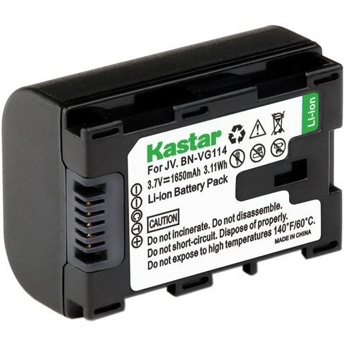 1x Kastar Battery for JVC BNVG114 Everio GZEX250 GZEX265 GZEX275 GZEX310 eBay