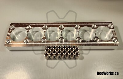 Torque Honing Plate for BMW S50 S52 M50 M52 with Insert! 88.5MM Max Bore